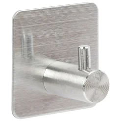 Lot de 2 patères adhésives 1 tête