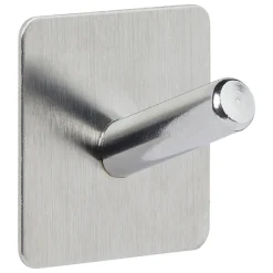 Lot de 2 patères adhésives 1 tête