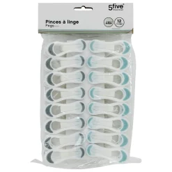 Lot de 16 pinces à linges