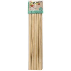 Lot de 100 piques à brochette en bambou