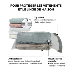 Lot de 5 sacs compresseurs