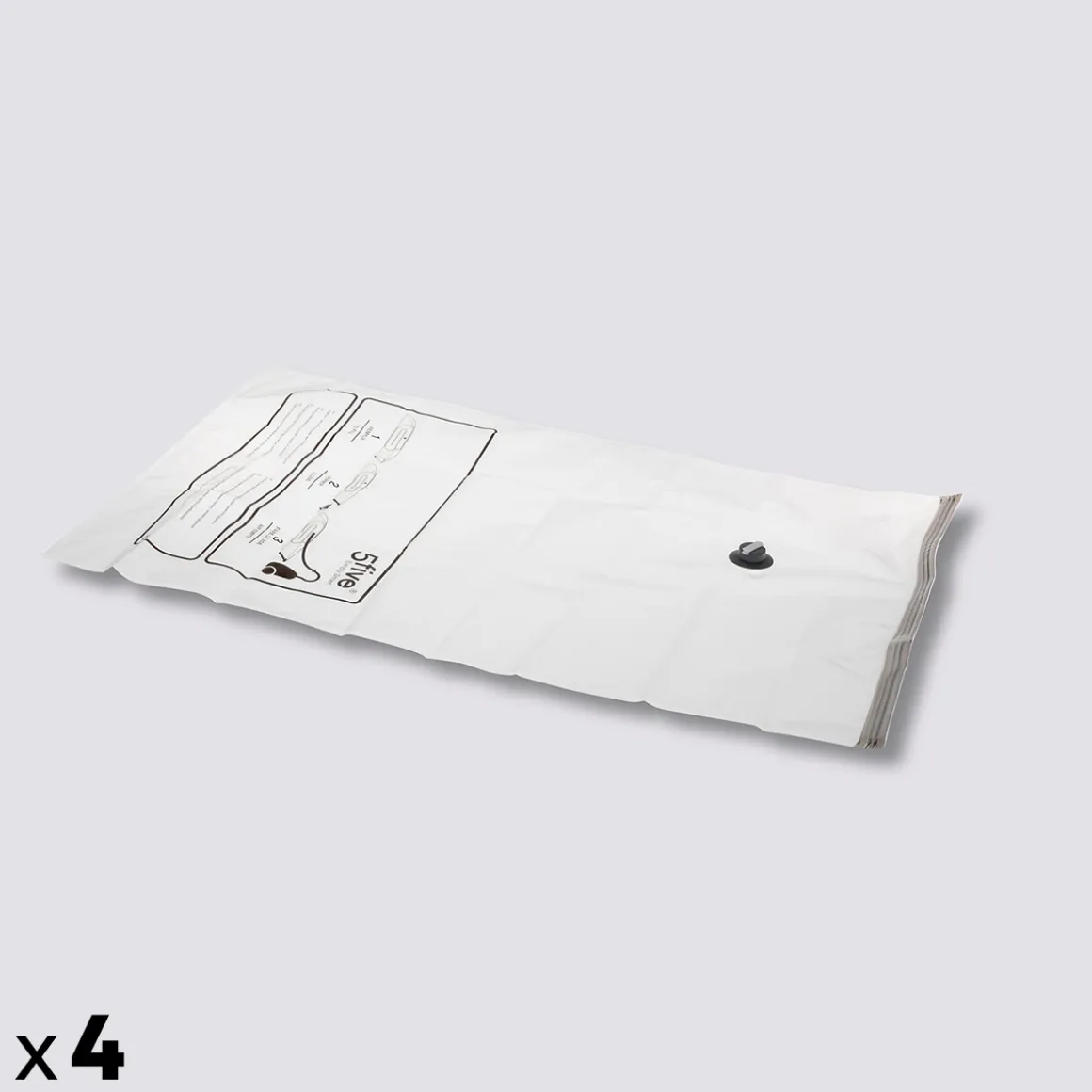 Lot de 4 sacs compresseurs