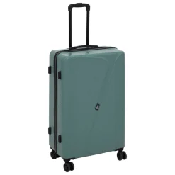 Lot de 3 valises 8 roues, H.77/67/55 cm, Vert