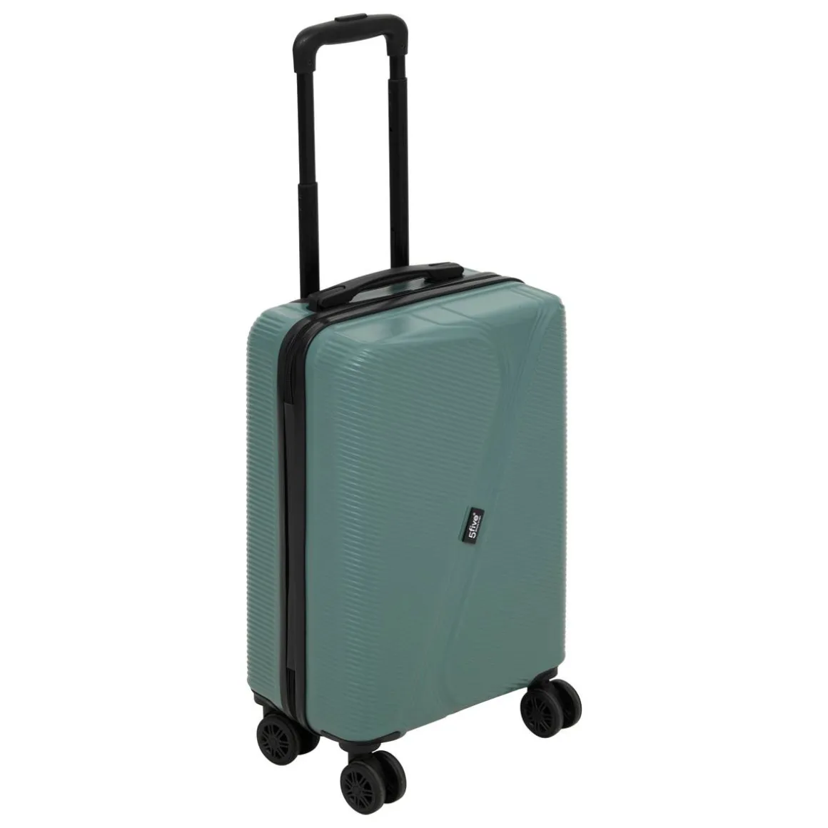 Lot de 3 valises 8 roues, H.77/67/55 cm, Vert