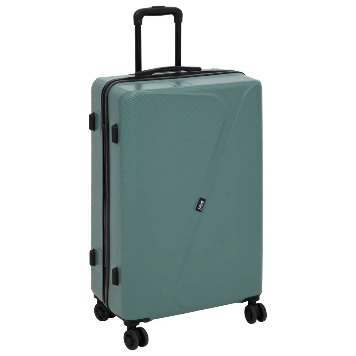 Lot de 3 valises 8 roues, H.77/67/55 cm, Vert