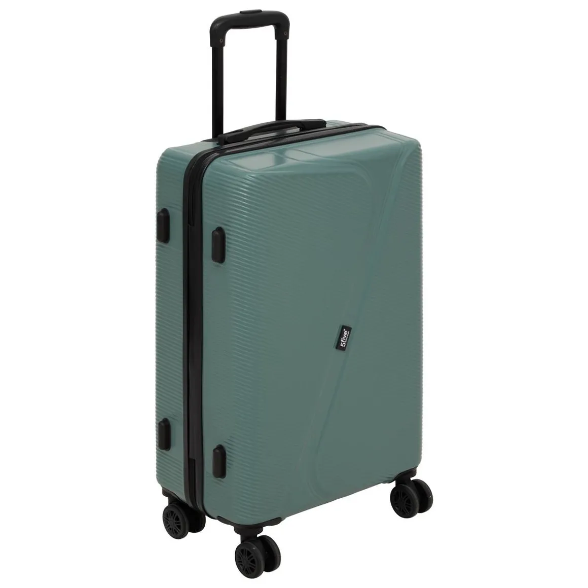 Lot de 3 valises 8 roues, H.77/67/55 cm, Vert