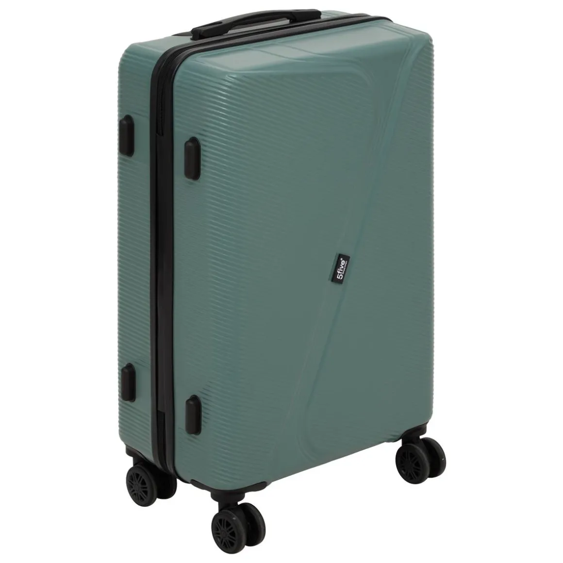 Lot de 3 valises 8 roues, H.77/67/55 cm, Vert