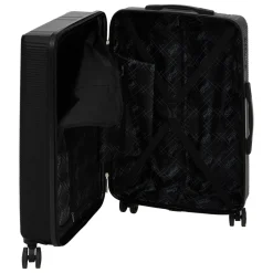 Lot de 3 valises 8 roues, H.77/67/55 cm, Noir