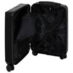 Lot de 3 valises 8 roues, H.77/67/55 cm, Noir