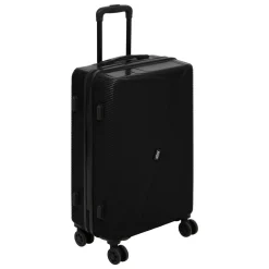 Lot de 3 valises 8 roues, H.77/67/55 cm, Noir