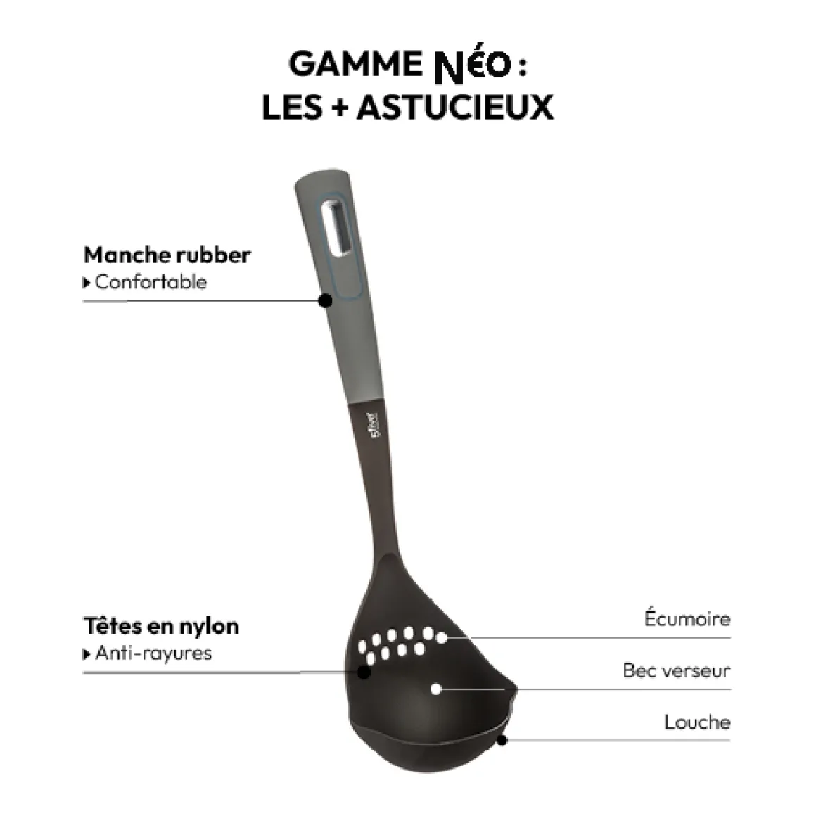Louche en nylon