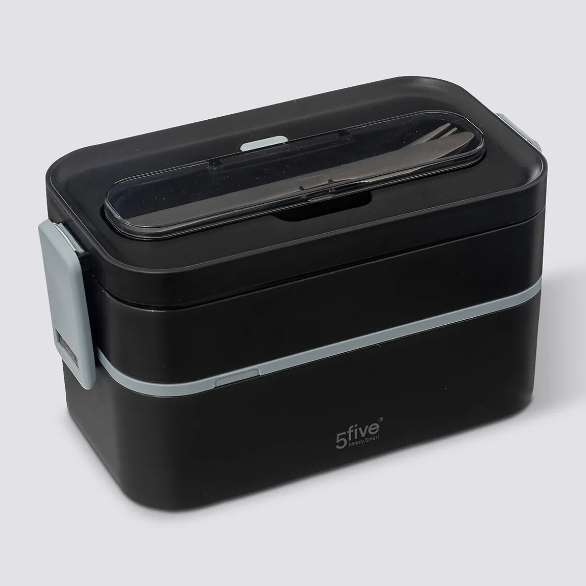 Lunch box double compartiments avec couverts