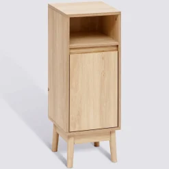 Meuble bas 1 porte, Beige