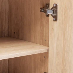 Meuble bas 1 porte, Beige