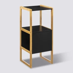 Meuble bas sous lavabo, Noir