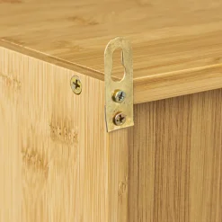 Meuble haut avec miroir, Bambou