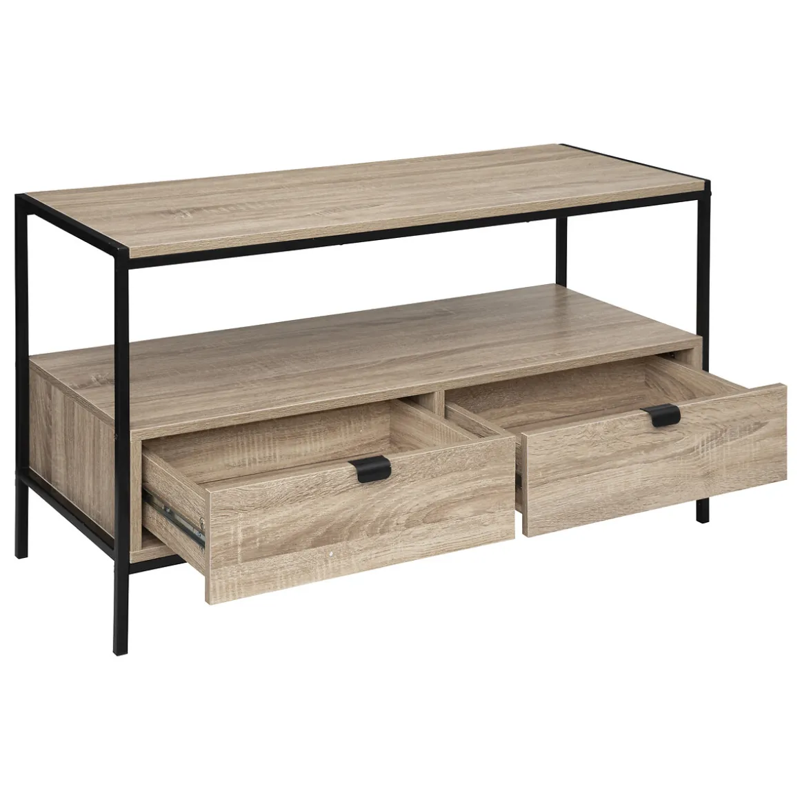 Meuble TV, Effet chêne naturel