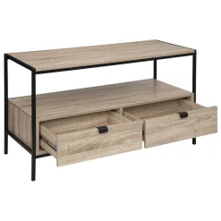 Meuble TV, Effet chêne naturel