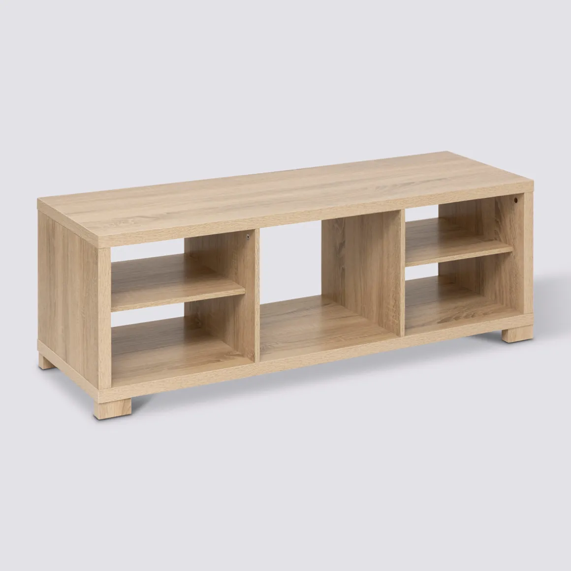 Meuble TV 120x42,5cm, Effet bois