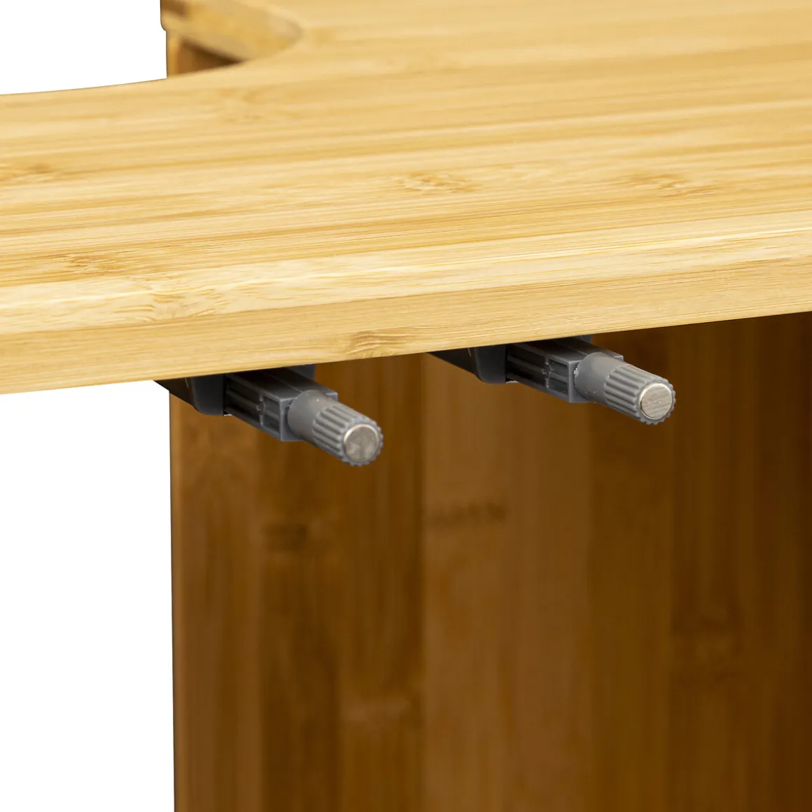 Meuble vasque 2 portes, Bambou