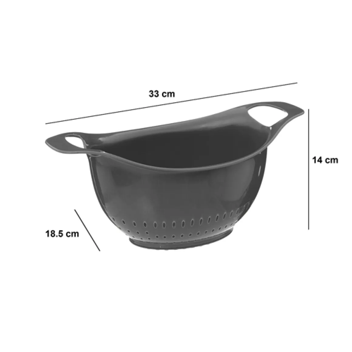 Mini passoire plastique, 24 cm