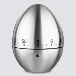 Minuteur 艙uf, inox