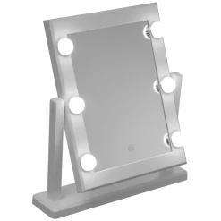 Miroir à led 40x37 cm, Blanc
