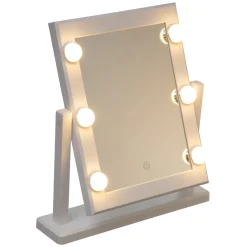 Miroir à led 40x37 cm, Blanc