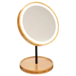 Miroir avec pied à led 18 cm