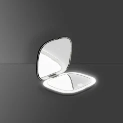 Miroir de poche à led