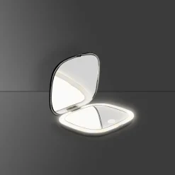 Miroir de poche à led