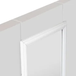 Miroir de porte 125x35 cm, Bois