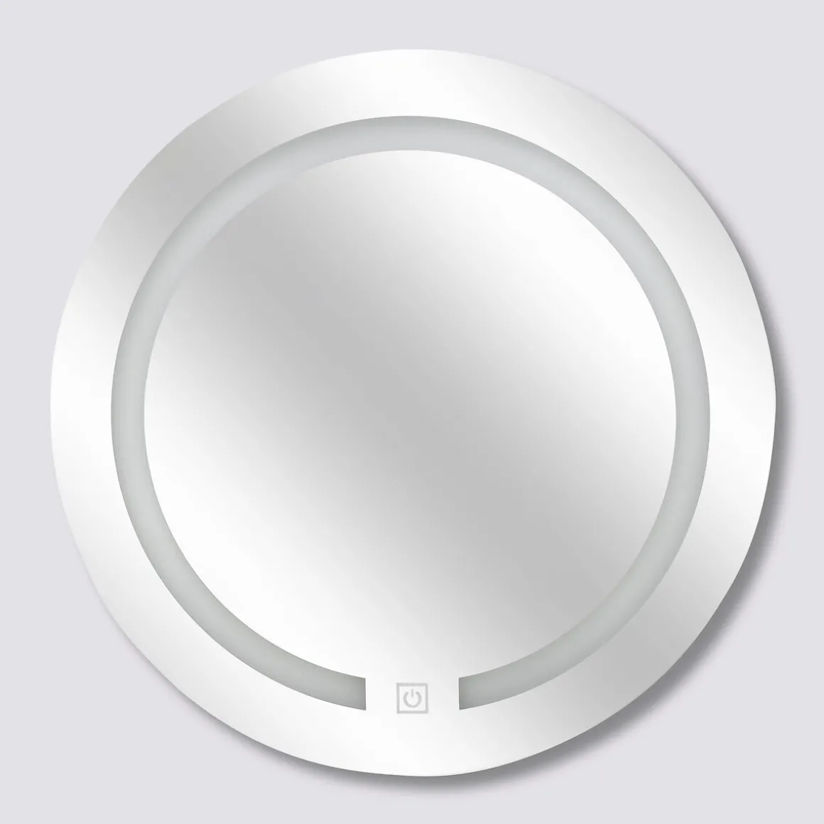 Miroir rond à led 45cm