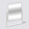 Miroir sur pied rectangle, Blanc