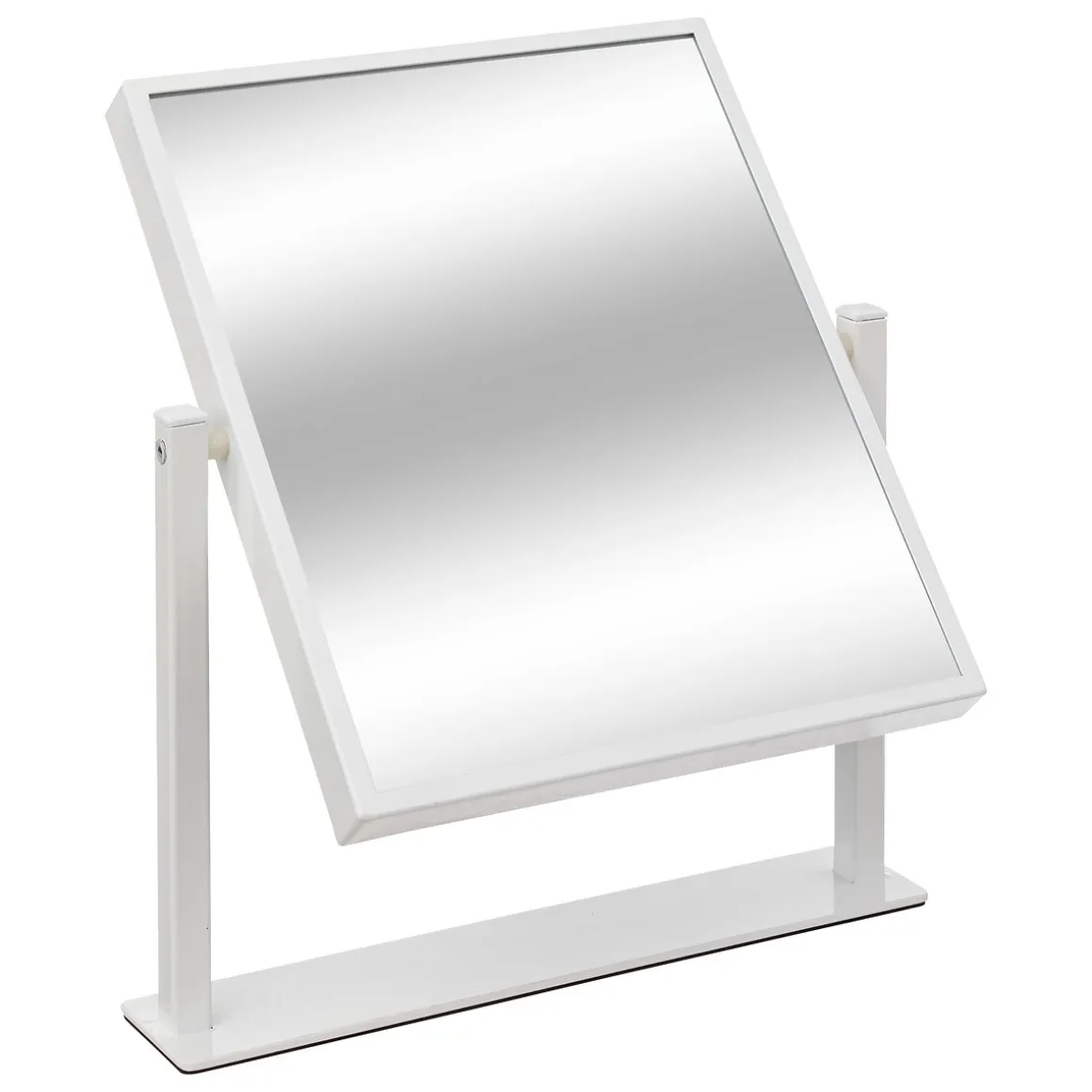 Miroir sur pied rectangle, Blanc
