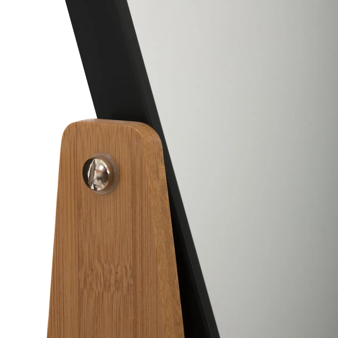 Miroir 16x22 cm bambou, Noir