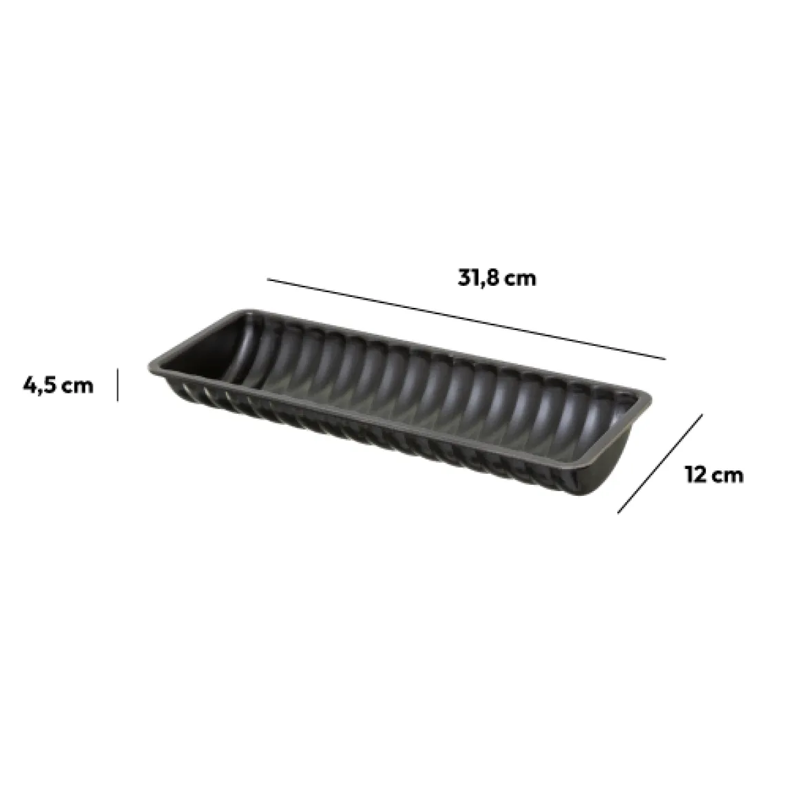 Moule à bûche métal