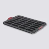 Moule 24 financiers silicone- Noir,rouge