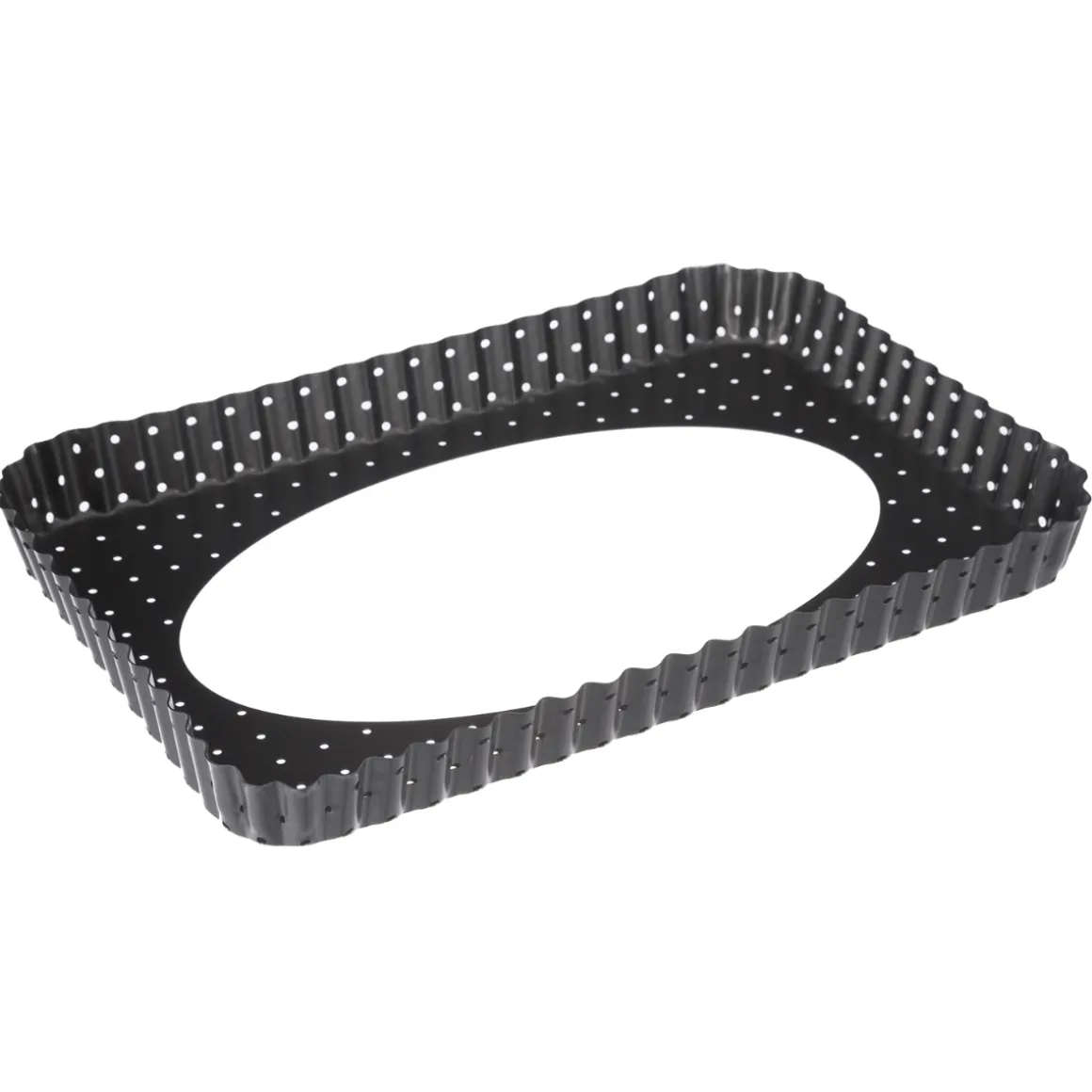 Moule à fond perforé métal 31x21cm