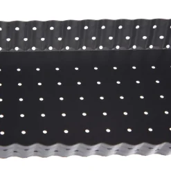 Moule à fond perforé métal 35x11cm