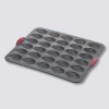 Moule 30 madeleines silicone- Noir,rouge
