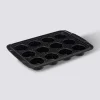 Moule 12 muffins 32x13,5cm, Acier