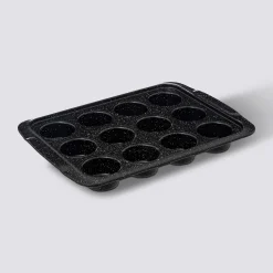 Moule 12 muffins 32x13,5cm, Acier