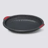 Moule à tarte 26cm silicone- Noir,rouge