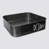 Moule carré démontable métal, 26cm