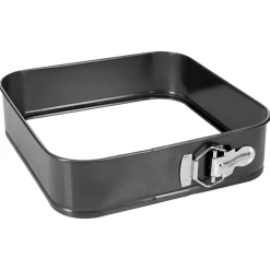 Moule carré démontable métal, 26cm
