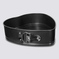 Moule coeur démontable métal, 24cm