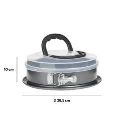 Moule démontable couvercle 26cm,  Acier