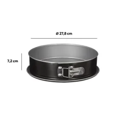 Moule démontable métal, 26cm