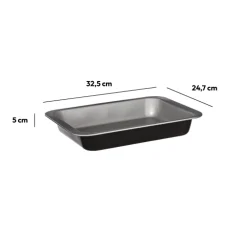 Moule rectangulaire métal 32x24cm